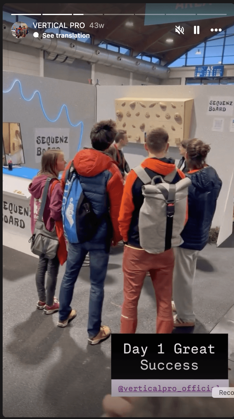 Instagram-Story-Highlight vom Sequenzboard
