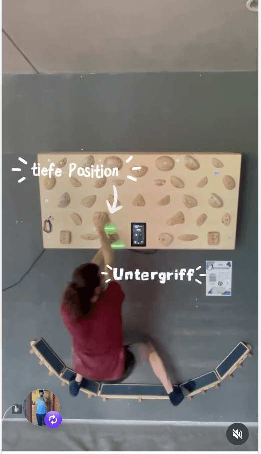 Instagram-Reel vom Sequenzboard